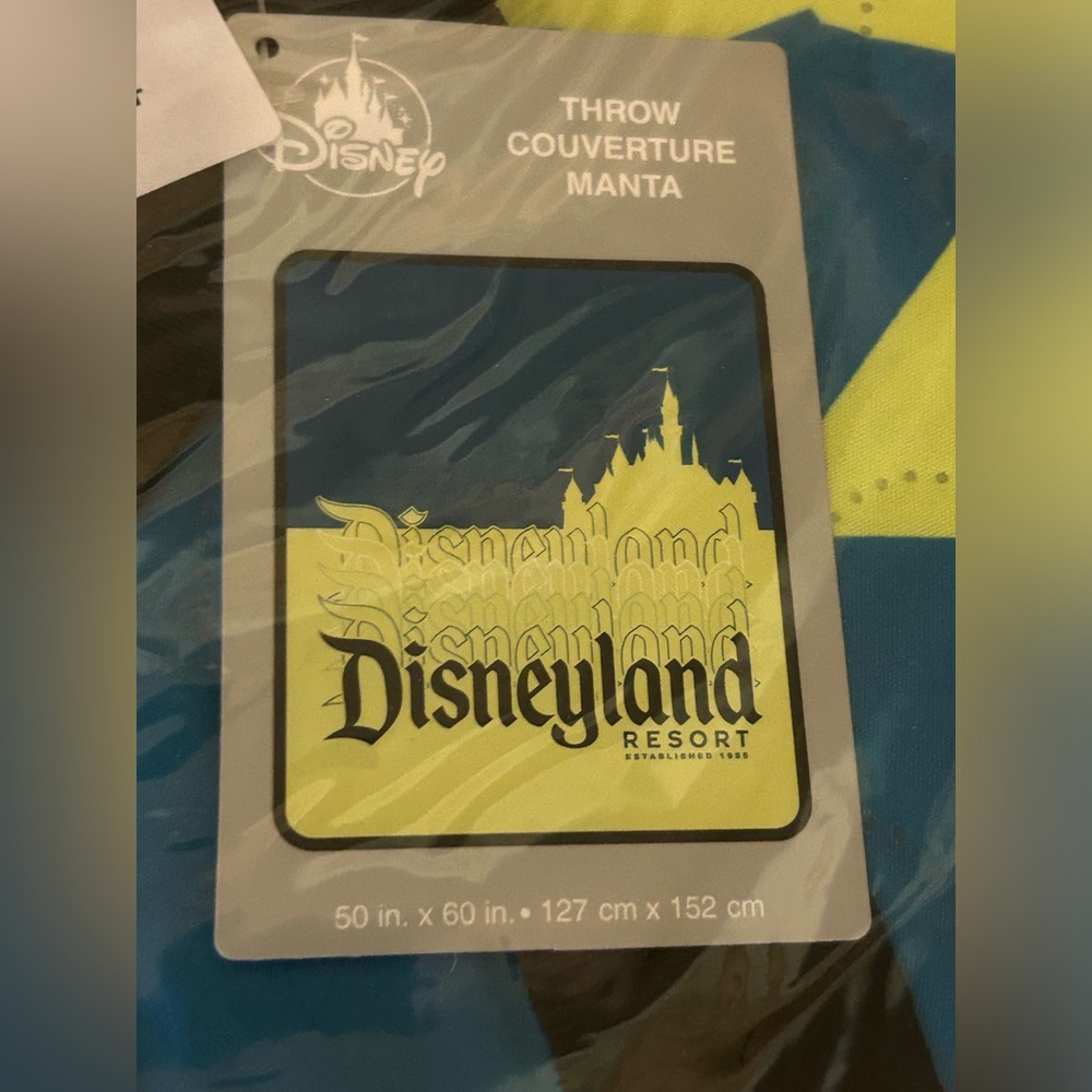 Disneyland Picnic Blanket New in Original Packaging